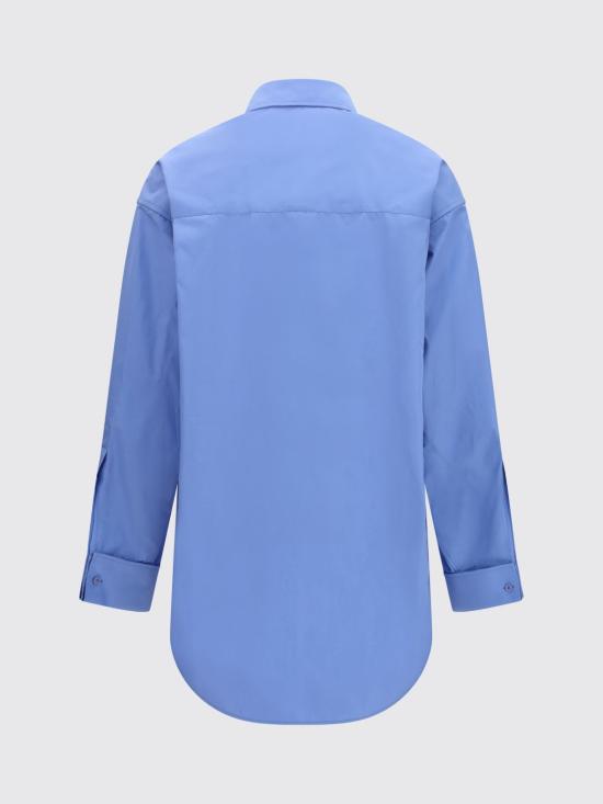 26SS 발렌시아가 셔츠 872318TUM20 LIGHT BLUE Gnawed Blue - BALENCIAGA