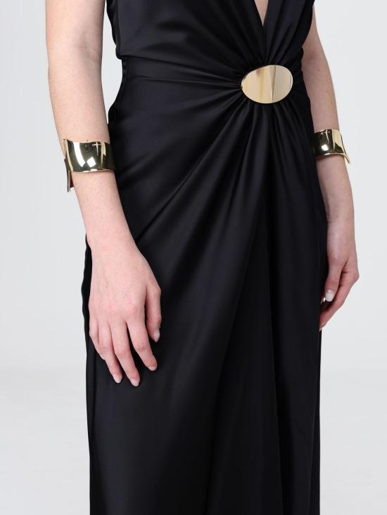26SS 시모나 코르셀리니 롱 원피스 P26CEAB11201 V0003 Black - SIMONA CORSELLINI