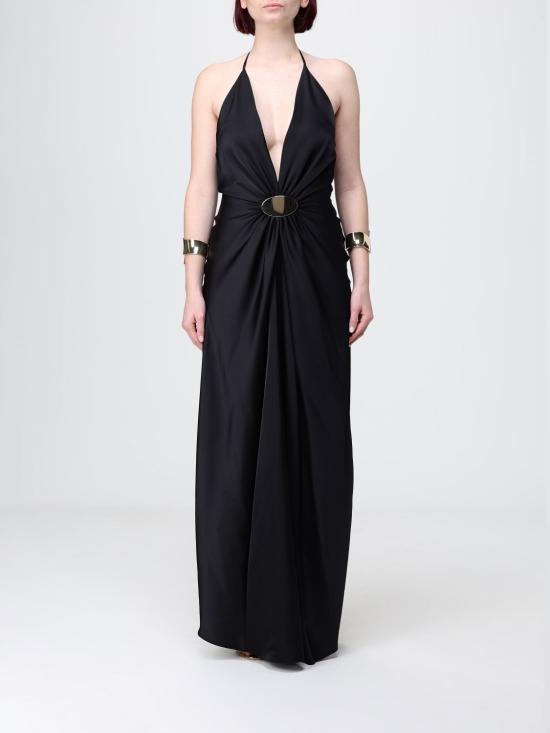 26SS 시모나 코르셀리니 롱 원피스 P26CEAB11201 V0003 Black