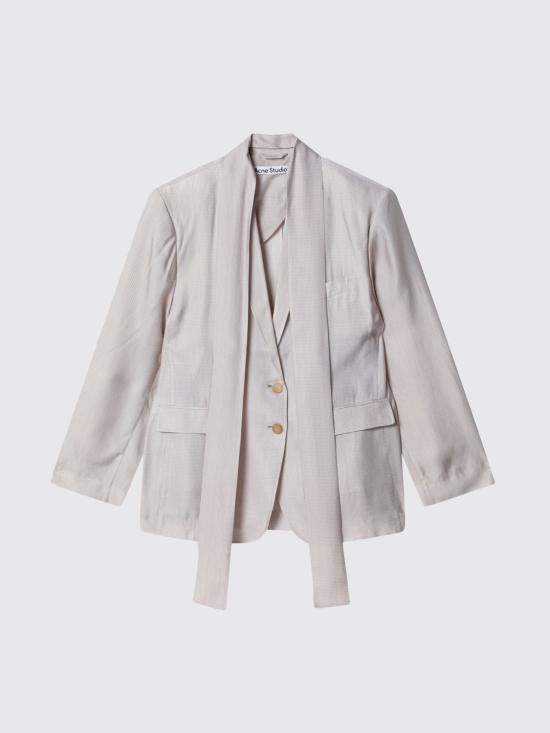 26SS 아크네 스튜디오 싱글 브레스티드 수트 자켓 AH0330 CT6 Beige - ACNE STUDIOS