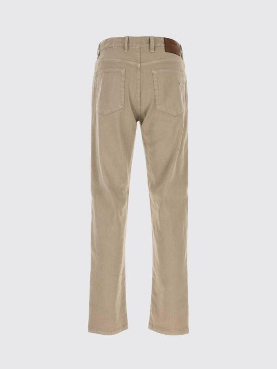 26SS 에르메네질도제냐 스트레이트 팬츠 RUHP16A3CITY N02 Beige - ERMENEGILDO ZEGNA