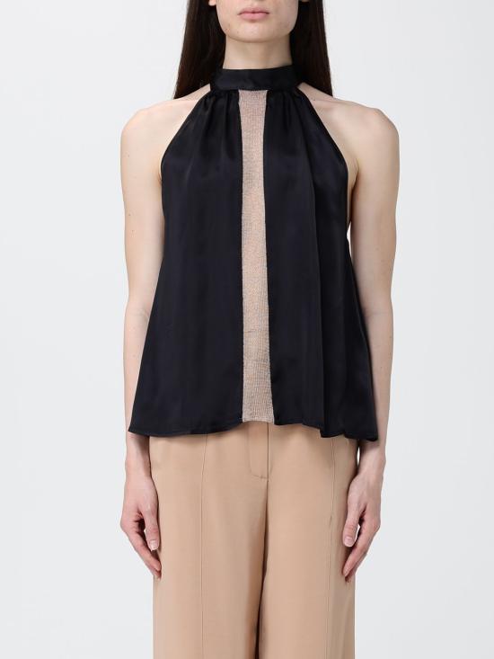 26SS 시모나 코르셀리니 긴팔 티셔츠 P26CPTO00701 V0003 Black