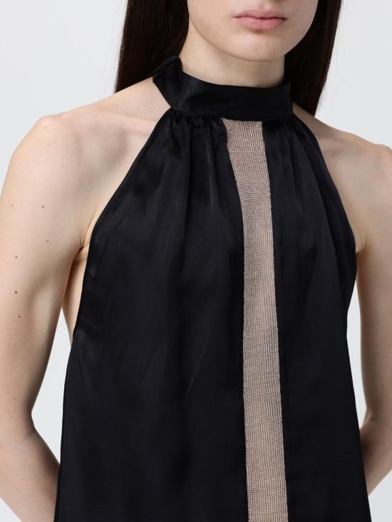 26SS 시모나 코르셀리니 긴팔 티셔츠 P26CPTO00701 V0003 Black - SIMONA CORSELLINI