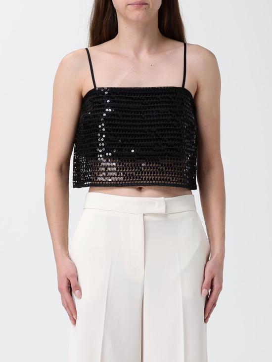 26SS 시모나 코르셀리니 긴팔 티셔츠 P26CPTO01601 V0003 Black