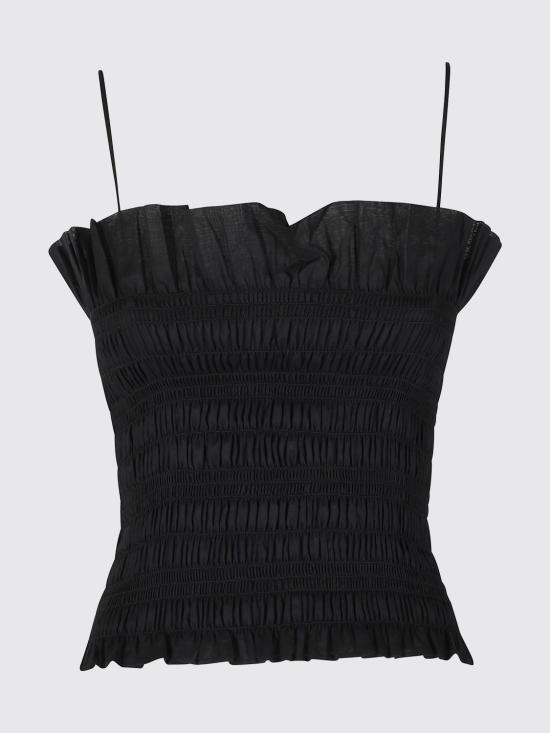 26SS 안다마네 긴팔 티셔츠 TM190955ATNC108 999 Black - ANDAMANE