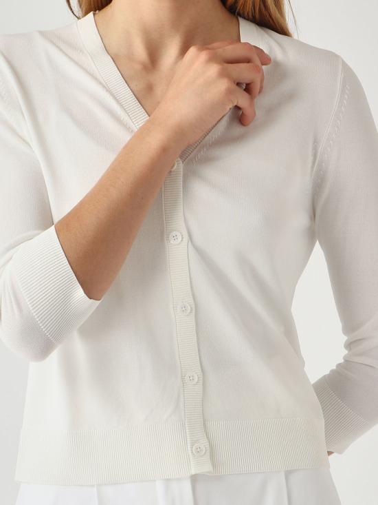 26SS 막스마라 가디건 2616341028600 001 White - MAX MARA