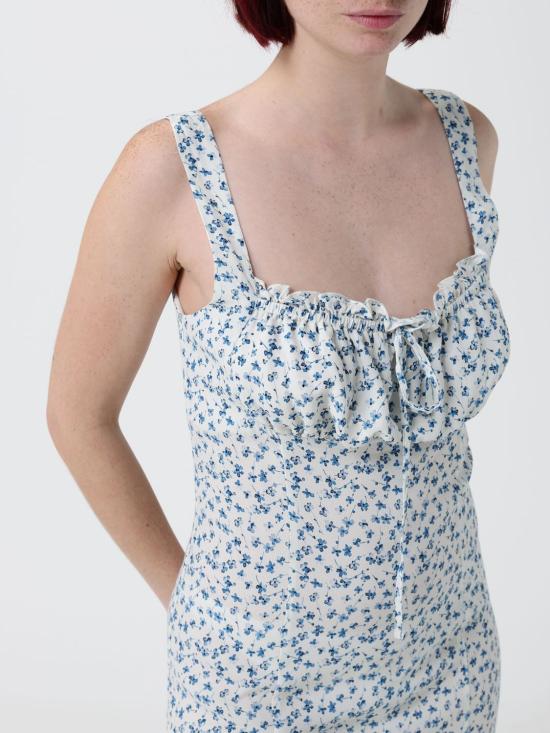 26SS 마 데 마가리타스 롱 원피스 MMABW01533 BI116 White - MAR DE MARGARITAS