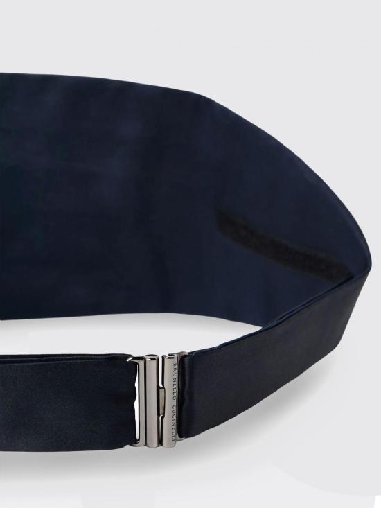 26SS 브루넬로 쿠치넬리 가죽 벨트 MR813S007 C018 Blue - BRUNELLO CUCINELLI