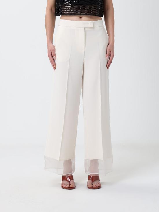 26SS 시모나 코르셀리니 팬츠 P26CPPA00701 V0359 Yellow Cream