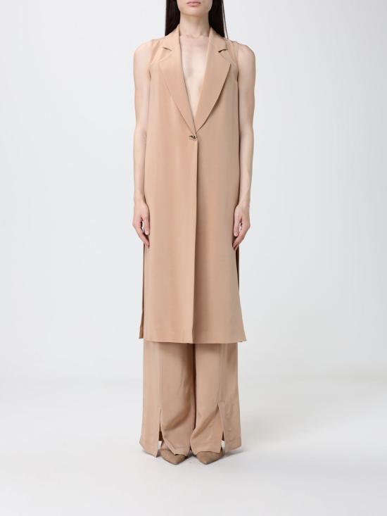 26SS 시모나 코르셀리니 베스트 P26CPGL00501 V0776 Beige