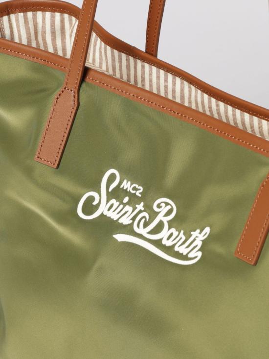 26SS 세인트바쓰 토트백 CB0002 00219L Green - MC2 SAINT BARTH