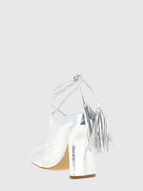 26SS 드리스 반 노튼 힐/펌프스 2610117870207 952 Silver - DRIES VAN NOTEN