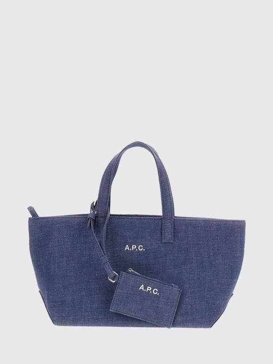 26SS 아페쎄 르 드러머 스몰 토트백 COHLXF67045 IAA Blue