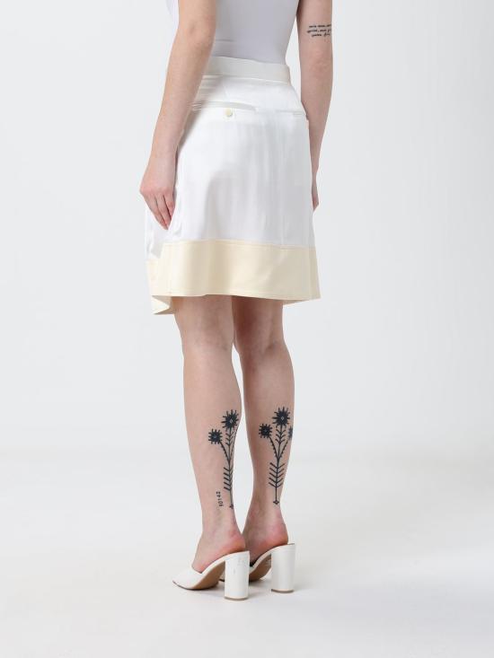 26SS 토템 스커트 262WRB0454FB0546 047 White - TOTEME
