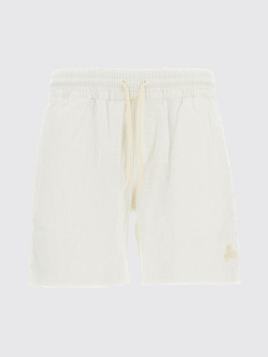 26SS 포르투기스플란넬 숏팬츠 EMBROIDERYNATURERAMIESHORTS ECRU White - PORTUGUESE FLANNEL