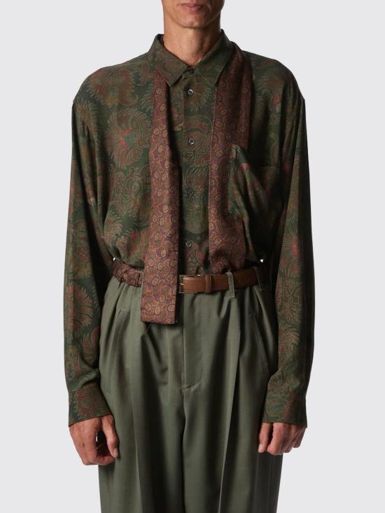 26SS 마리아노 긴팔 셔츠 MGSS26SR02290 56 Green