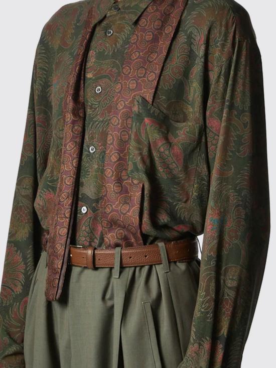 26SS 마리아노 긴팔 셔츠 MGSS26SR02290 56 Green - MAGLIANO