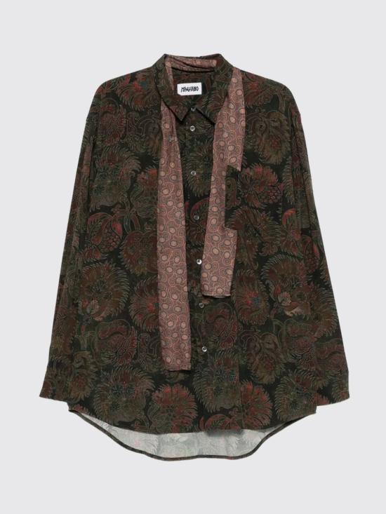 26SS 마리아노 긴팔 셔츠 MGSS26SR02290 56 Green - MAGLIANO