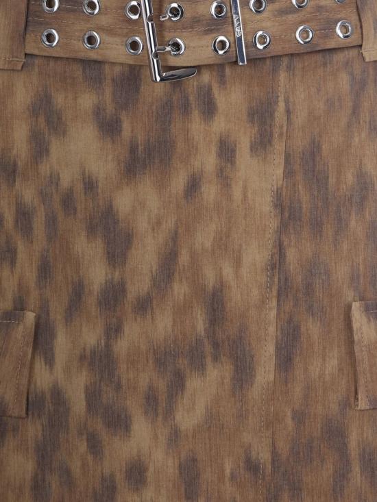 26SS 가니 롱 스커트 A1090174 ZZT Beige - GANNI