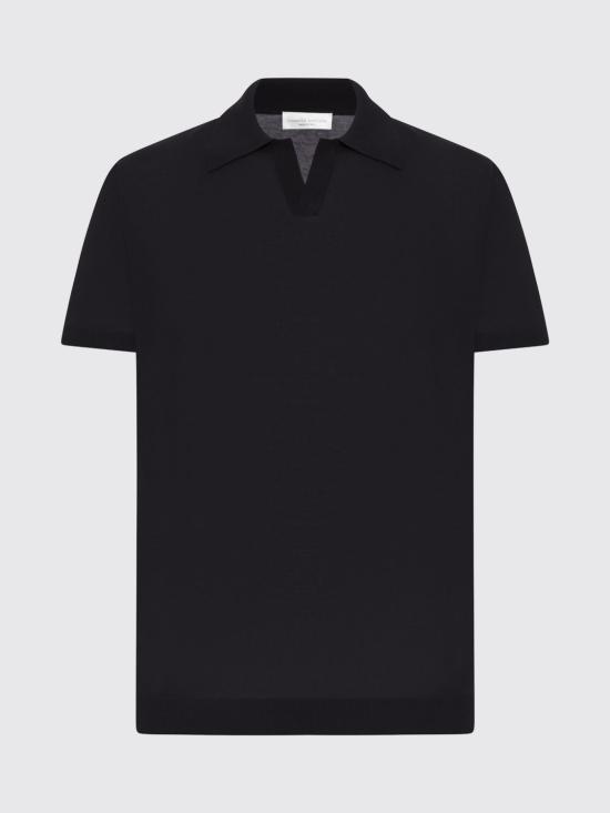 26SS 로베르토 콜리나 폴로 티셔츠 261MYA10124 Black - ROBERTO COLLINA