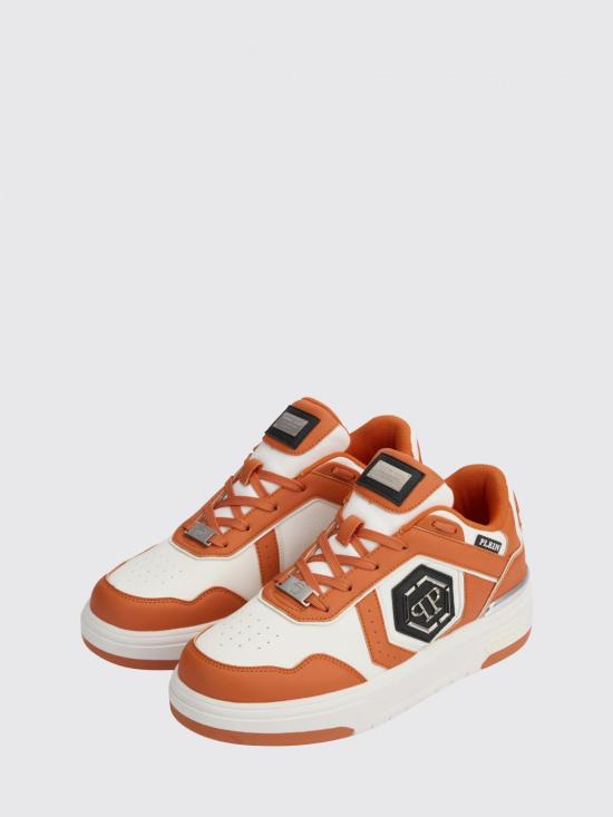 26SS 필립 플레인 스니커즈 SAFSUSC0925PTE003N 20 Orange - PHILIPP PLEIN