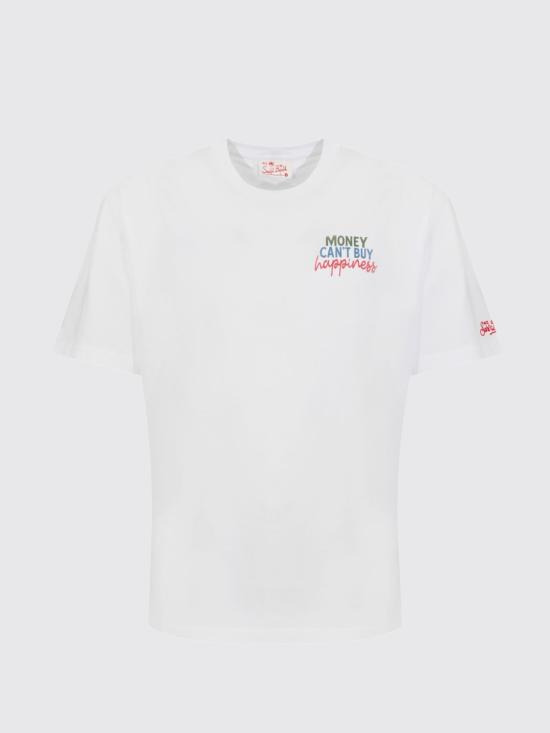 26SS 세인트바쓰 반팔 티셔츠 DLR0001 01525L White - MC2 SAINT BARTH