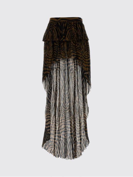 26SS 블루마린 롱 스커트 2G284A M5179 Brown - BLUMARINE