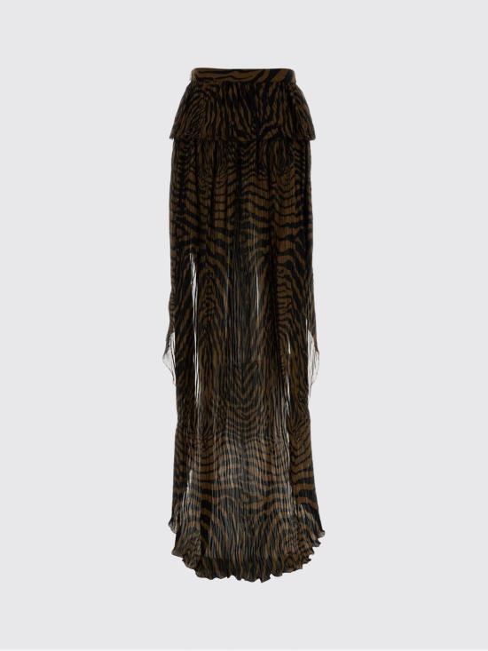 26SS 블루마린 롱 스커트 2G284A M5179 Brown - BLUMARINE
