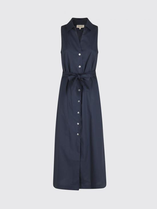 26SS 울리치 롱 원피스 CFWWDR2022FRUT3944 3989 Blue - WOOLRICH