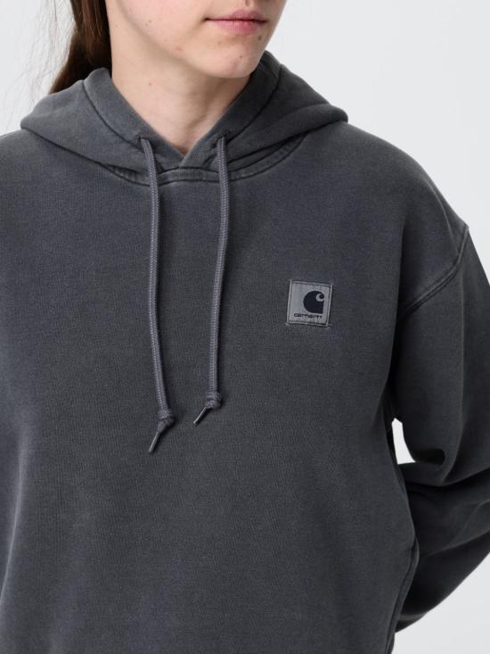26SS 칼하트 WIP 후드 넬슨 스웨트셔츠 I032741 89GD Black - CARHARTT WIP