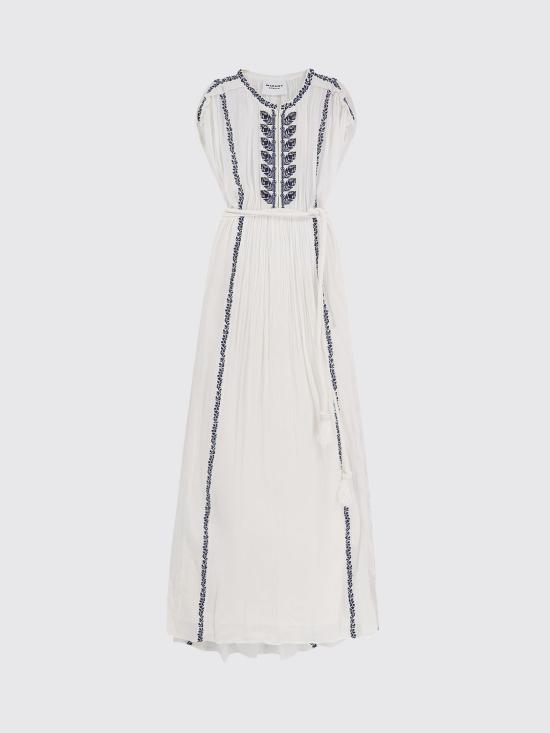 26SS 이자벨마랑에뚜왈 롱 원피스 RO1050FAD1J16E ECBU Ecru - ISABEL MARANT ETOILE