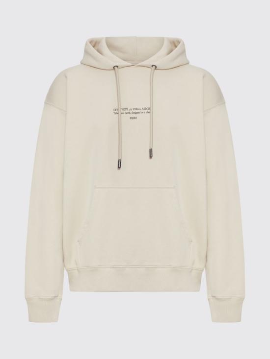 26SS 오프화이트 후드 티셔츠 44MBB085S26F009 270 Grey - OFF WHITE