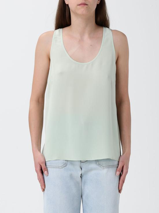26SS 핑코 긴팔 티셔츠 104670A2T7 S86 Green