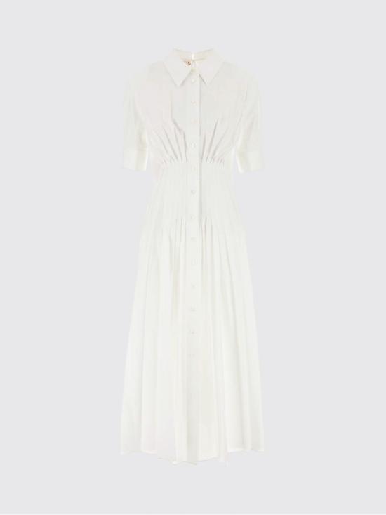 26SS 마르니 롱 원피스 ABMA1559A1UTC193 00W01 White - MARNI