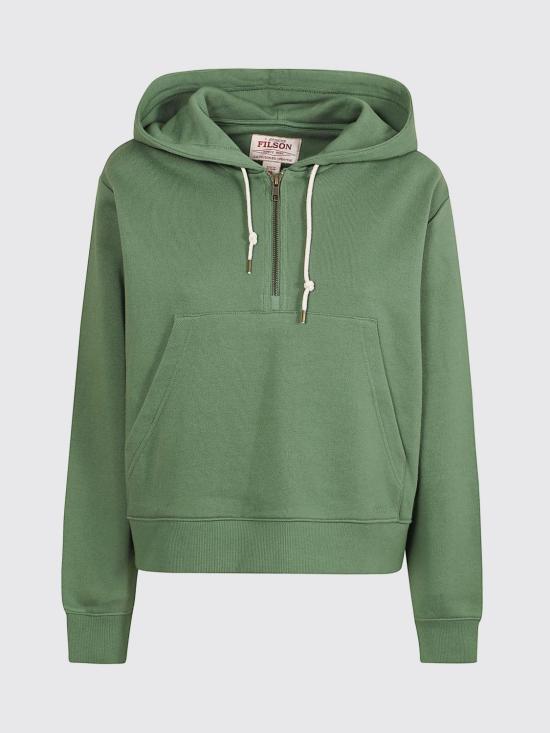 26SS 필슨 후드 티셔츠 FWFEL0004K0302 300 Green - FILSON