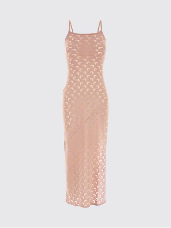 26SS 마린세르 롱 원피스 WDR460ACKNI0545 PK00 Pink - MARINE SERRE