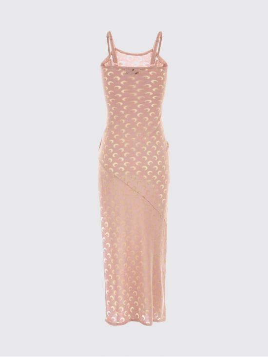 26SS 마린세르 롱 원피스 WDR460ACKNI0545 PK00 Pink - MARINE SERRE