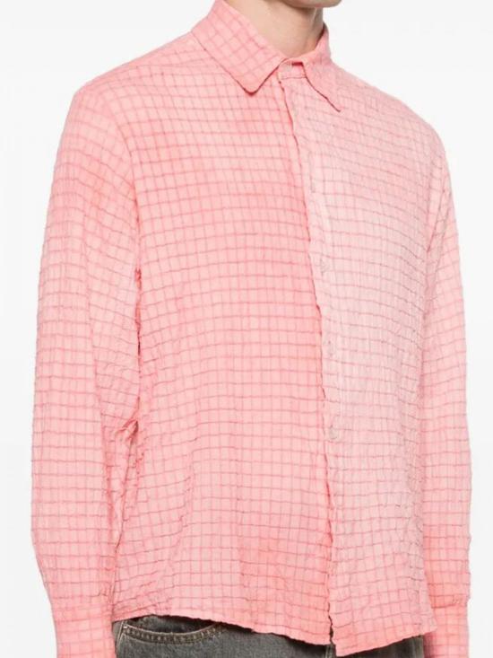 26SS 엠티엘 긴팔 셔츠 MTL020ENRSLS006 JAQUARD Pink - MTL