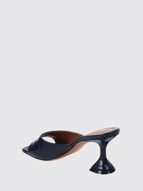 26SS 아미나 무아디 힐/펌프스 LUPITASLIPPER70PRINTEDCROC NAVY Blue - AMINA MUADDI