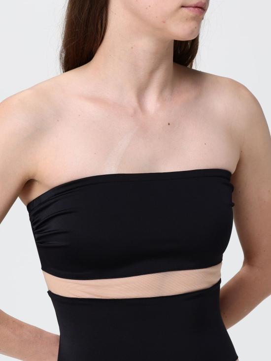 26SS 노마카말리 원피스 수영복 SW421XNL018001 BLACK NUDE MESH Black - NORMA KAMALI