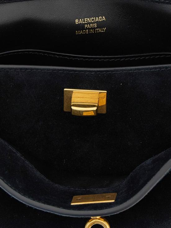 26SS 발렌시아가 로데오 핸드백 8437122ACKO 1000 Black - BALENCIAGA