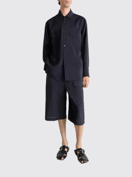 26SS 르메르 숏팬츠 PA1290LF1563 BK998 Black - LEMAIRE