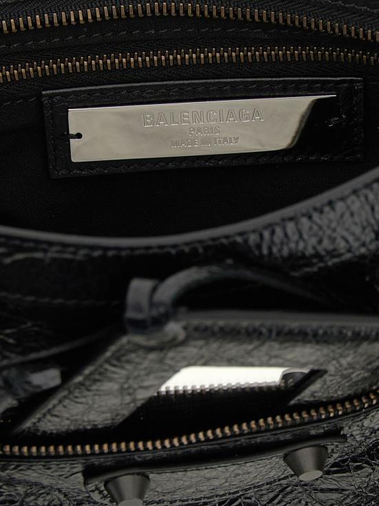 26SS 발렌시아가 토트백 8657622ACFH 1000 Black - BALENCIAGA