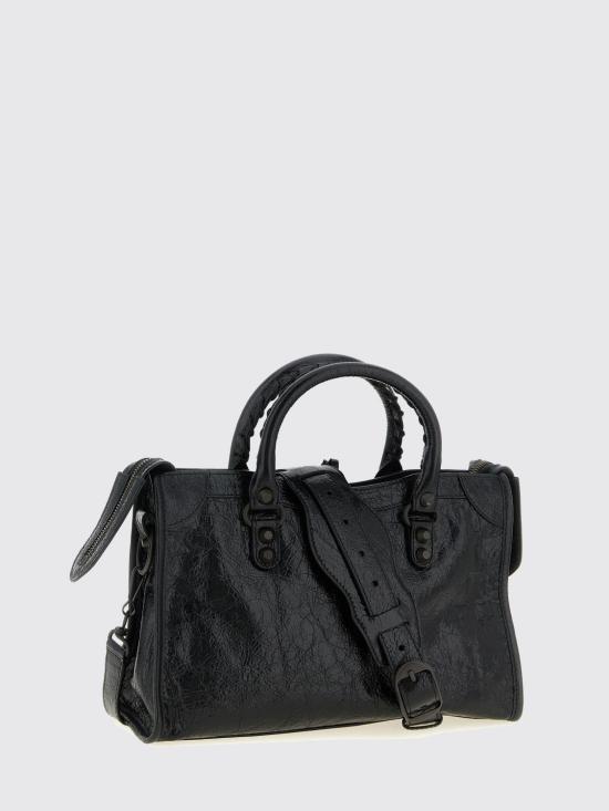 26SS 발렌시아가 토트백 8657622ACFH 1000 Black - BALENCIAGA