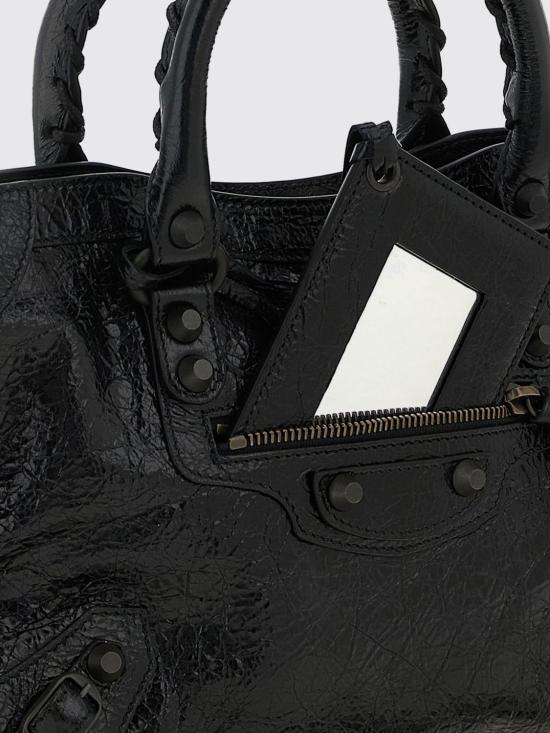 26SS 발렌시아가 토트백 8657622ACFH 1000 Black - BALENCIAGA