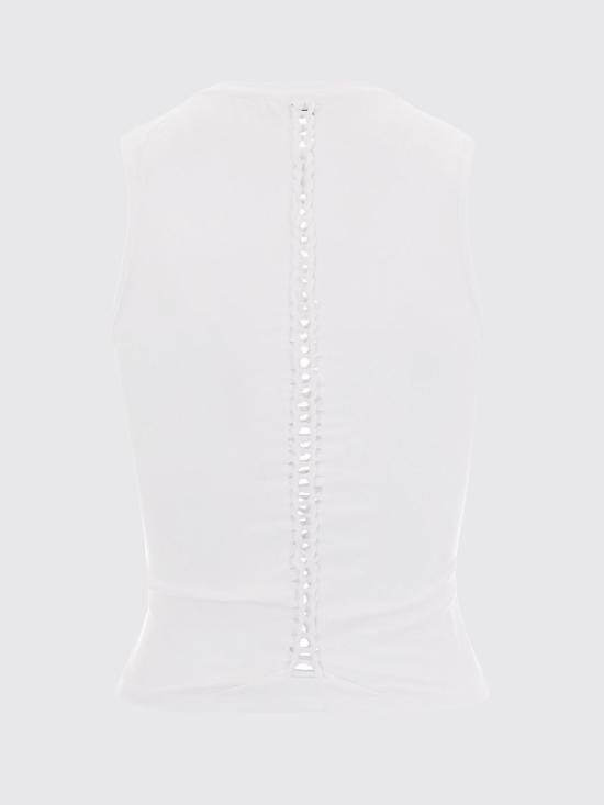 26SS 파트리지아페페 민소매 티셔츠 2M4547J416 W103 White - PATRIZIA PEPE