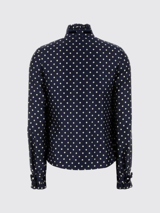 26SS 발렌티노 가라바니 블라우스 7B3AB7U79ML 0W6 Navy - VALENTINO GARAVANI