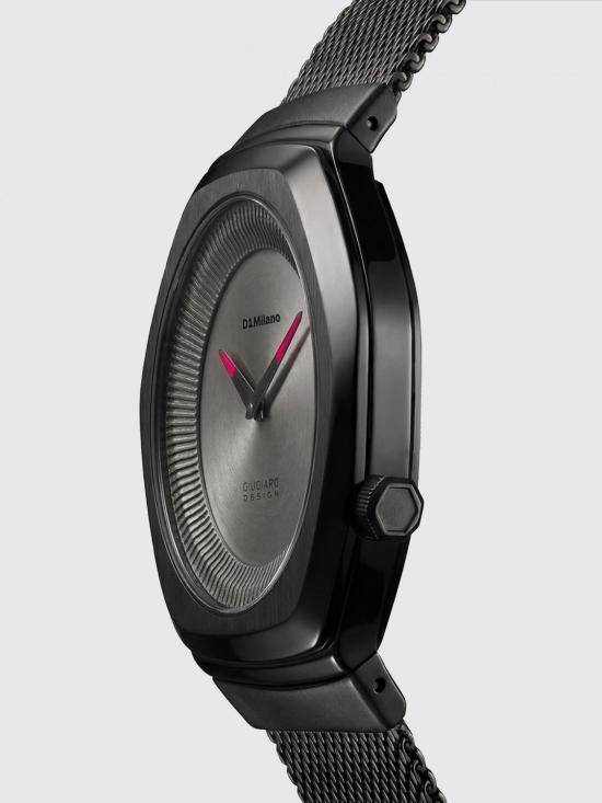 26SS D1밀라노 손목시계 D1IDBJ01 D1 X GIUGIARO DESIGN Black - D1 MILANO