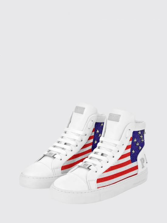26SS 필립 플레인 스니커즈 AAESUSC0860PLE022N 01 White - PHILIPP PLEIN