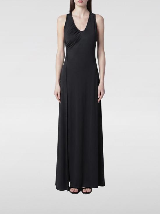 26SS 빅토리아 베컴 롱 원피스 1126JDR006983A BLK Black